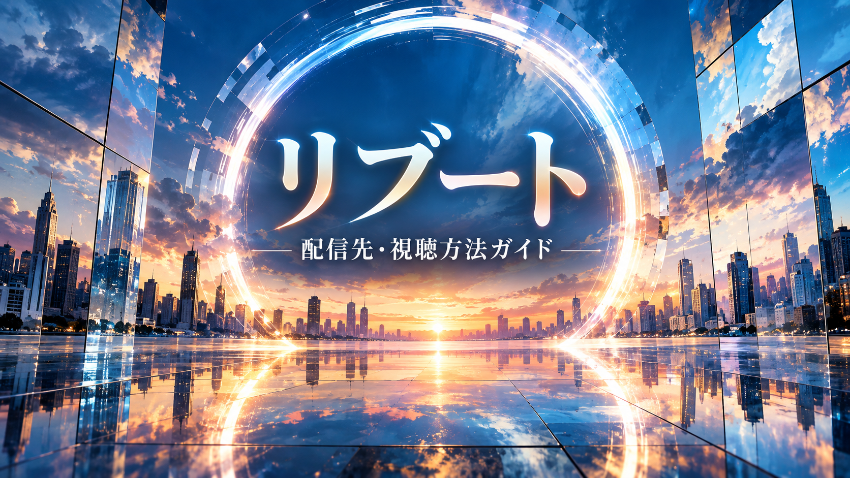 リブートの配信・視聴方法を紹介する記事用イメージ